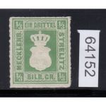 AD Meckl.-Strelitz 1864, Mich.-Nr.: 2  *   geprüft