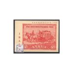 Saarland 1950 Mi. Nr. 291 Gestempelt auf Karte