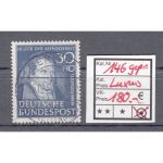 Bund 1951, Mich.-Nr.: 146 LUXUS Gestempelt+gummi  geprüft  Berlin-Charlottenburg