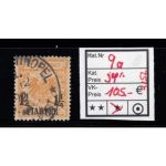 DAP Türkei 1889, Mich.-Nr.: 9 a gestempelt  geprüft