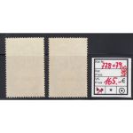 Portugal 1952, Mich.-Nr.: 778+79 **
