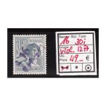 Bezirk 16 nr. 030i Erfurt 1 ** 12 Pf. violett  Gruppe 8     geprüft