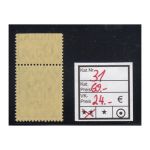 DR Dienst 1920, Mich.-Nr.:D 31  ** Oberrand