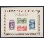 Saarland 1948 Mi. Nr. Block 1+2 **