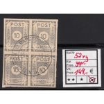 SBZ  1945 Mi.-Nr.:  52a v y gestempelt geprüft Michel 480,00