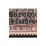 DAP Marokko 1903, Mich.-Nr.: 14 II  *