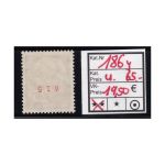 Bund 1960, Mich.-Nr.:R 186 y **  unger. nummer