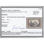 DAP Türkei 1902, Mich.-Nr.:22 II * geprüft  Befund