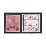 DAP Türkei 1902, Mich.-Nr.:13 II *