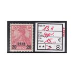 DAP Türkei 1902, Mich.-Nr.:13 II * geprüft
