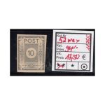SBZ  1945 Mi.-Nr.:  52 wax ** geprüft