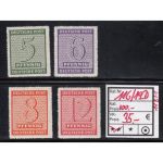 SBZ  1945 Mi.-Nr.:116-19 XD **
