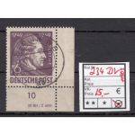SBZ  1949 Mi.-Nr.:234 DV gestempelt