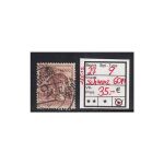 Bezirk 27  nr. 009  Böhlitz-Ehrenberg gest. 60 Pf.  (schwarzer aufdr.)  geprüft