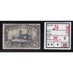 Kolonien Marshall-Inseln 1901, Mich.-Nr.: 24 gestempelt
