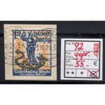 Danzig 1921 Mi.Nr. 92 gestempelt geprüft  Befund