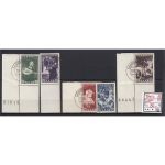 Saarland 1951 Mi. Nr. 309-13 Gestempel geprüft
