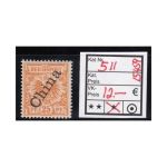 DAP China 1898, Mich.-Nr.: 5 II  *