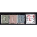 Frankreich 1903 : Mi.-Nr.: 109-11 *
