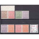 SBZ  1945 Mi.-Nr.:126-37 W13-16 **