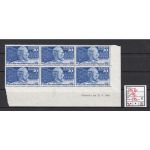 Bund 1949, Mich.-Nr.: 116 Br + Plf. VI ** Eckrand 4er (bitte Lesen)