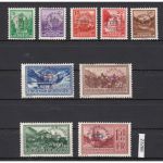 Liechtenstein 1934 : Mi.-Nr.:Dienst 11-19 *