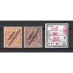 Kolonien Dt. Südwestafrika 1897, Mich.-Nr.: I+II *