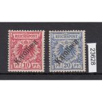 Kolonien Karolinen 1899, Mich.-Nr.: 3+4 I * geprüft