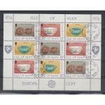 GB-Isle of Man 1976, Mich.-Nr.: 82-87 gestempelt Kleinbogen