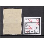 Serbien 1941, Mi.-Nr. 57 A II **  Steckerzeichen