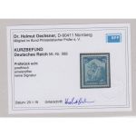 DR 1935, Mich.-Nr.: 568 ** geprüft  Befund