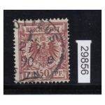 DR 1889, Mich.-Nr.: 50 ba gestempelt geprüft