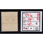 Bizone 1948  Mi. Nr. 49 I a ** geprüft