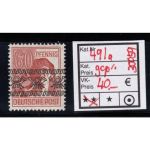 Bizone 1948  Mi. Nr. 49 I a ** geprüft