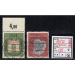 Bund 1953, Mich.-Nr.: 171+72 LUXUS Gestempelt + gummi  Berlin Charlottenburg
