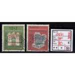 Bund 1953, Mich.-Nr.: 171+72 LUXUS Gestempelt geprüft Berlin-Charlottenburg