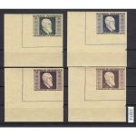 Österreich 1946, Mich.-Nr.: 772-775 B **   ECKRAND