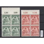 Berlin 1951, Mich.-Nr.: 80-81 ** Oberrand  4er.-Block