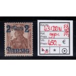 Danzig 1920 Mi.Nr. 43 I DD N   PLF IV ** geprüft Attest