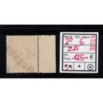 Bezirk 2* (kl. 20) nr. 6  Raguhn ** z 25  Pf.    geprüft  Befund