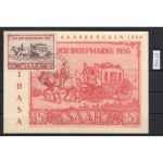 Saarland 1950 Mi. Nr. 291 Gestempelt auf Karte Ersttag  23.4.1950  (001)