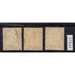 DR 1935, Mich.-Nr.: 573-75 LUXUS  gestempelt + Gummi