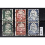 DR 1935, Mich.-Nr.: 573-75 LUXUS  gestempelt + Gummi   Paar