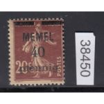 Memel 1920 Mi. Nr. 22 a **    geprüft