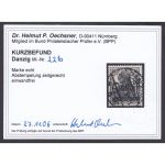 Danzig 1920 Mi. Nr. 22 b gestempelt  geprüft  Befund