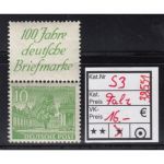 Berlin 1949, Mich.-Nr.:S 3 *