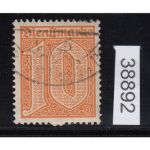 DR Dienst 1922, Mich.-Nr.:D 65  gestempelt+gummi  LUXUS  geprüft  Attest