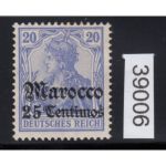 DAP Marokko 1906, Mich.-Nr.: 37 c * geprüft