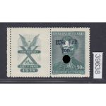 Sudetenland Reichenberg, Mi.-Nr.   134 Zf w  *  geprüft   Attest