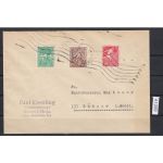 SBZ  1945 Mi.-Nr.:  23-25 a gestempelt auf Brief geprüft  Befund